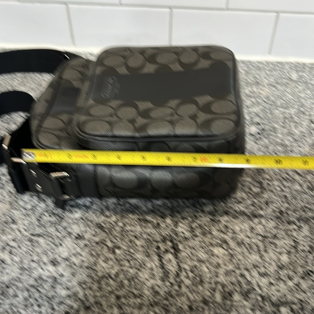 Coach - Heritage Stripe Flight Crossbody  - Coated Canvas - Picture 6 of 8